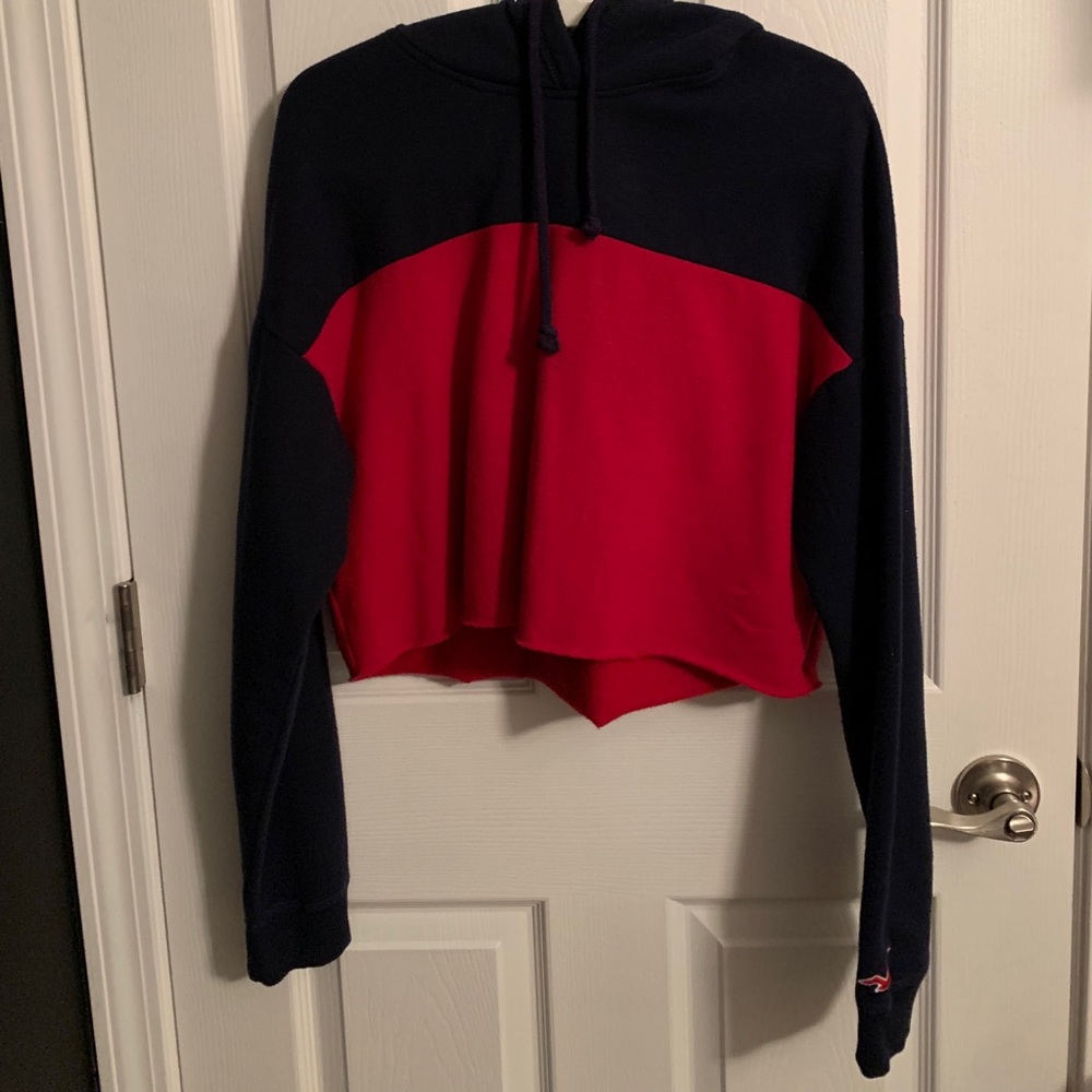 Hollister Hoodie Crop Top